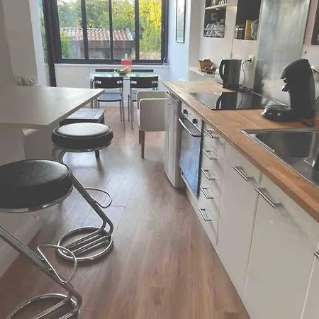 Апартаменты Avec Jardin Duchaffault 44100nantes Нант